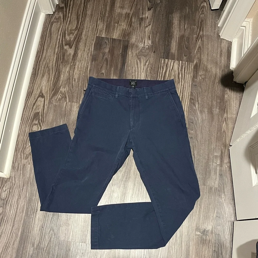 J. Crew pants stretch blue Sz 30 484 Slim-fit tech